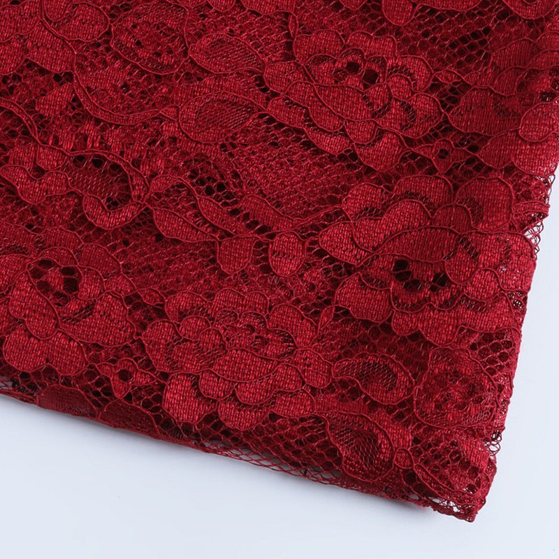 Dress Evening Women's Polyester Lace Fabric for Women's Wear Wholesale 11